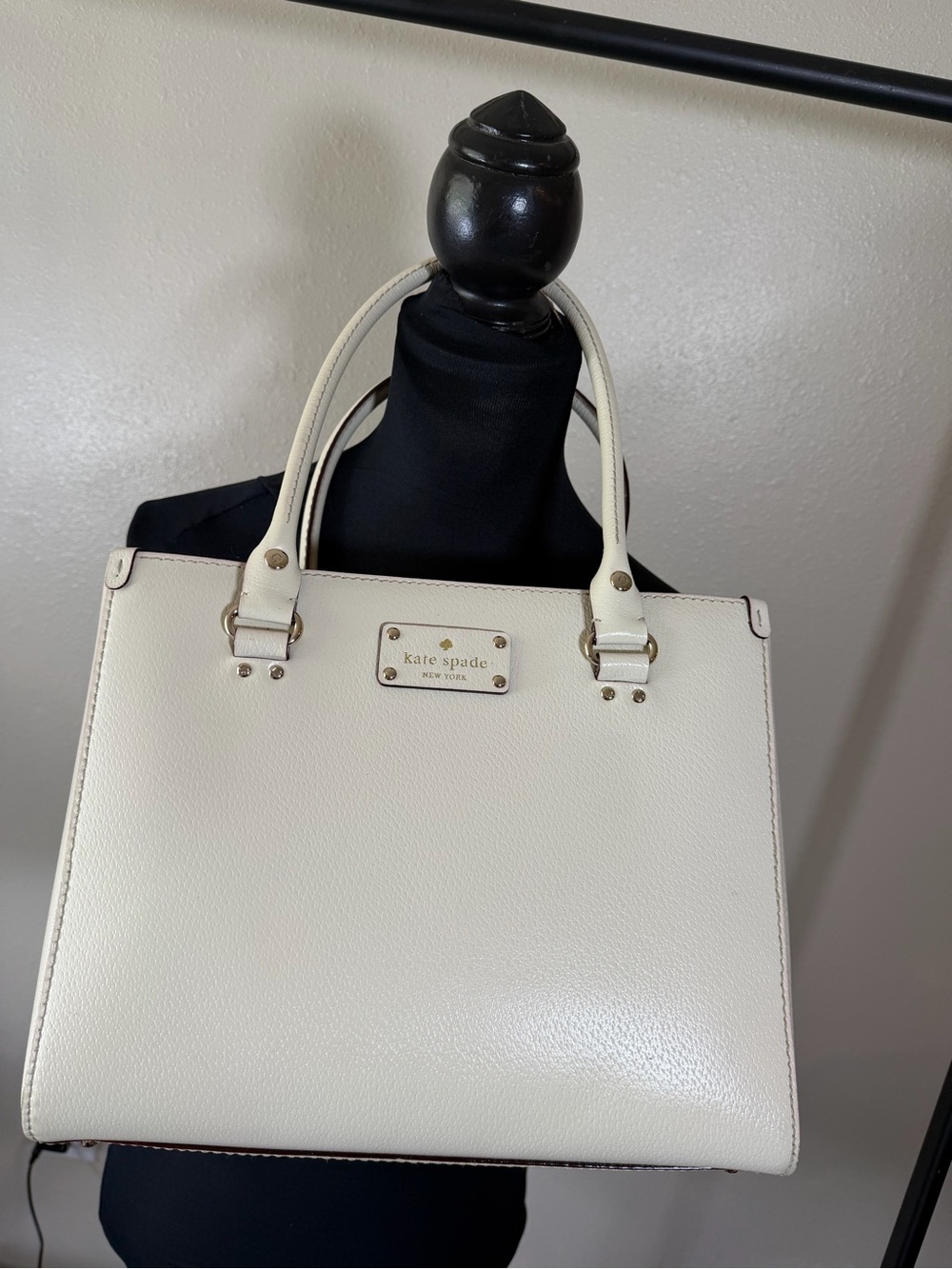 Kate Spade Wellesley Quinn Ivory Satchel Tote